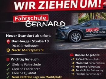 Info zum Umzug